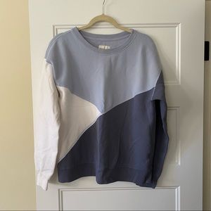 Abercrombie & Fitch color block sweatshirt
